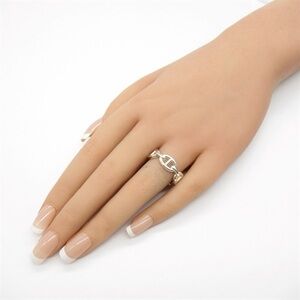 Hermes Adjustable Interlocking Chain Ring, small model